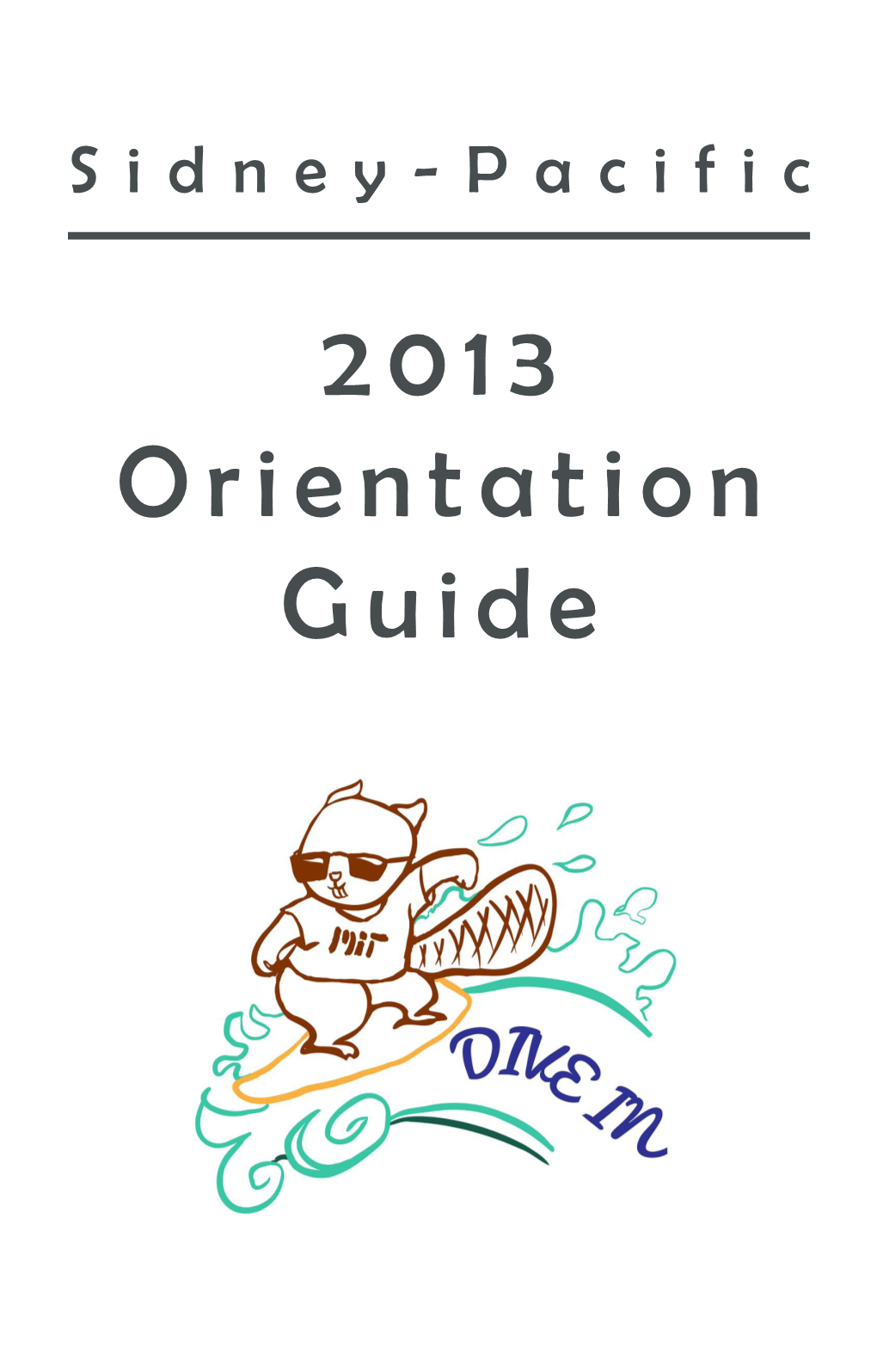 2013 Orientation Guide