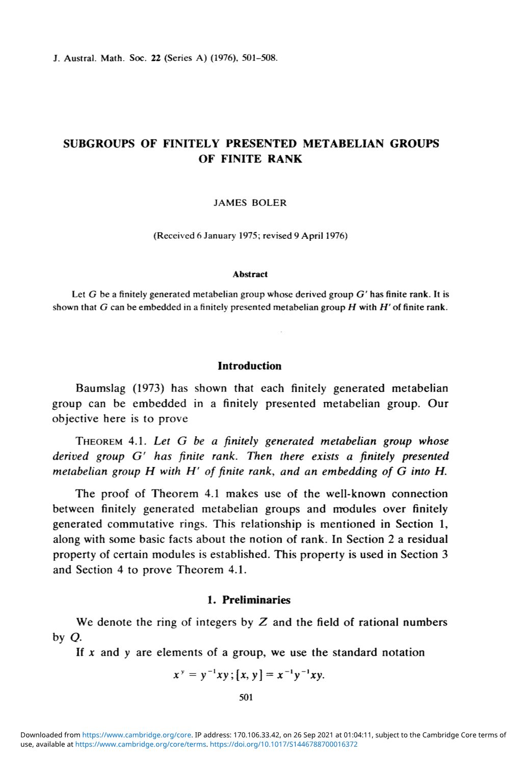 Subgroups of Finitely Presented Metabelian Groups of Finite Rank