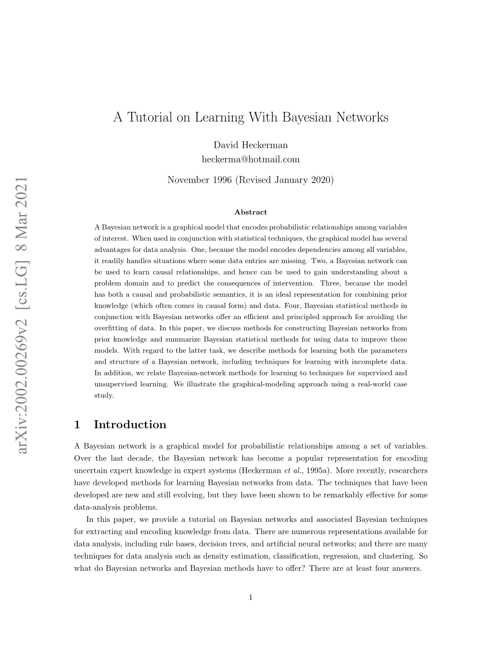 Arxiv:2002.00269V2 [Cs.LG] 8 Mar 2021