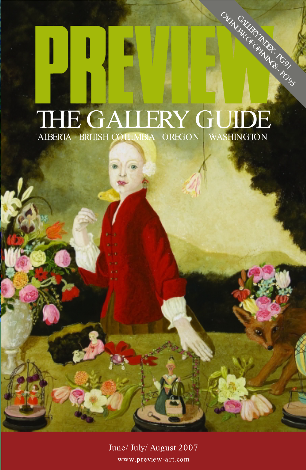 Preview, the Gallery Guide | June–August, 2007