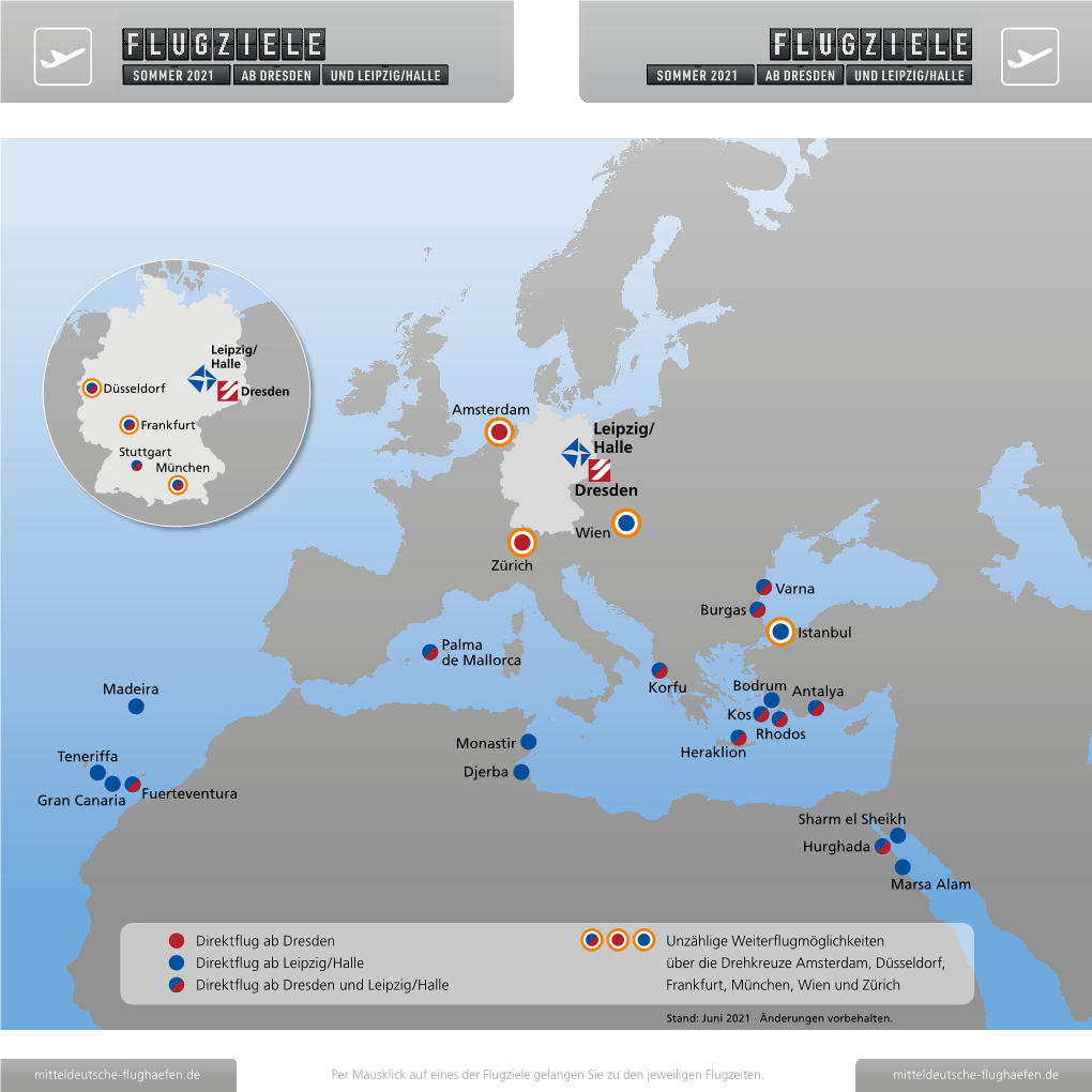 Direktflug Ab Dresden Direktflug Ab Leipzig/Halle Direktflug Ab Dresden Und Leipzig/Halle Unzählige Weiterflugmöglichkeiten Ü