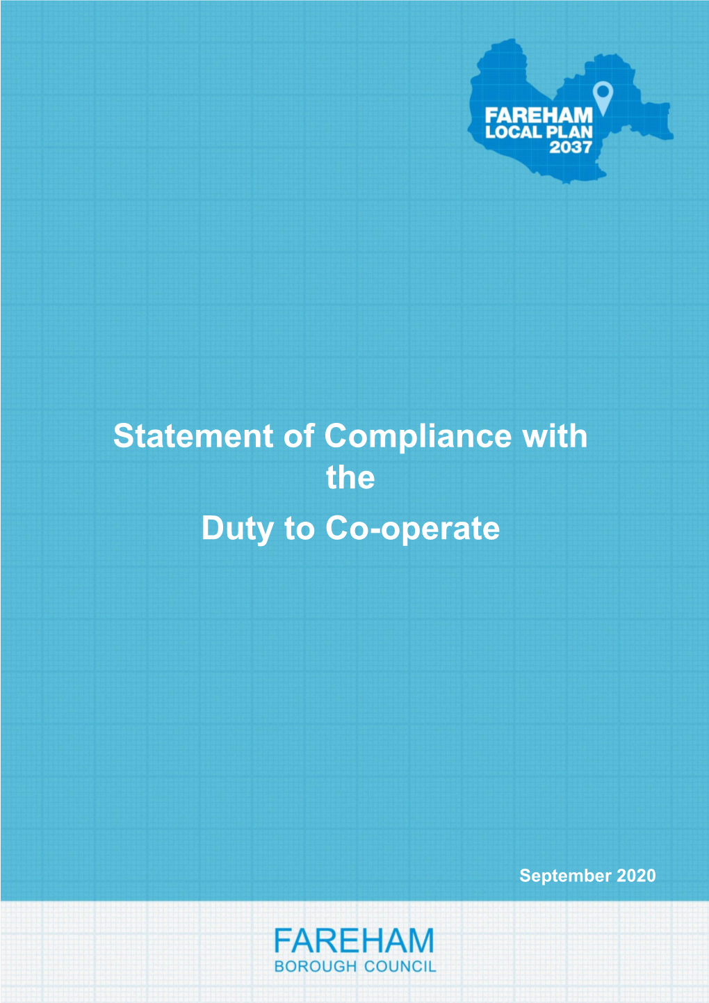 Duty to Co-Operate Statement