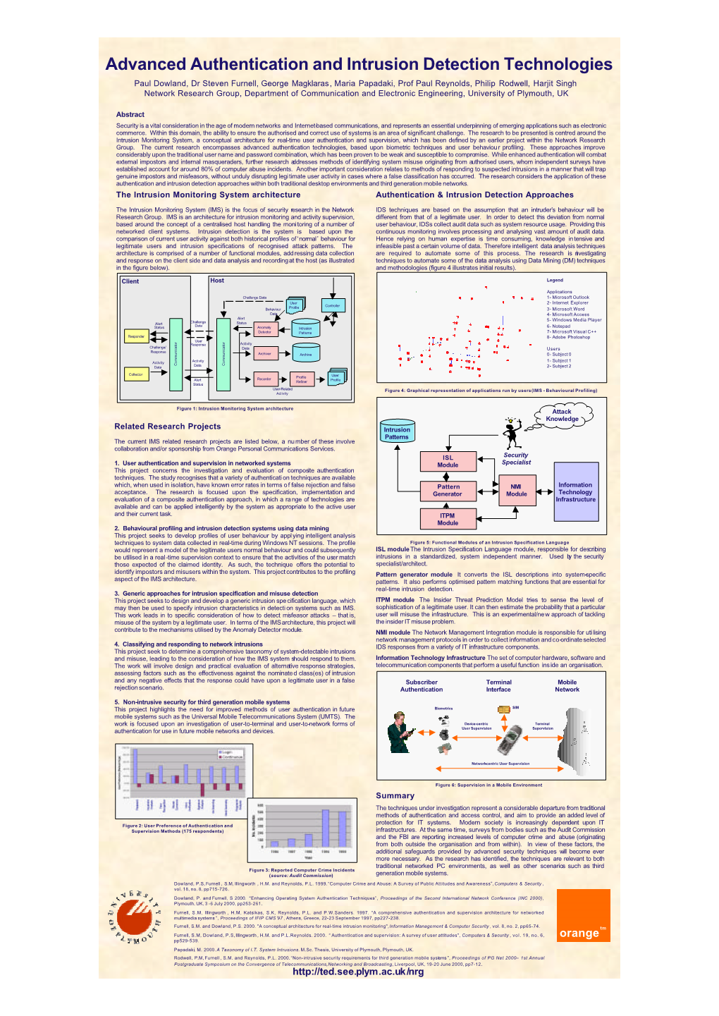 Advanced Authentication and Intrusion Detection Technologies