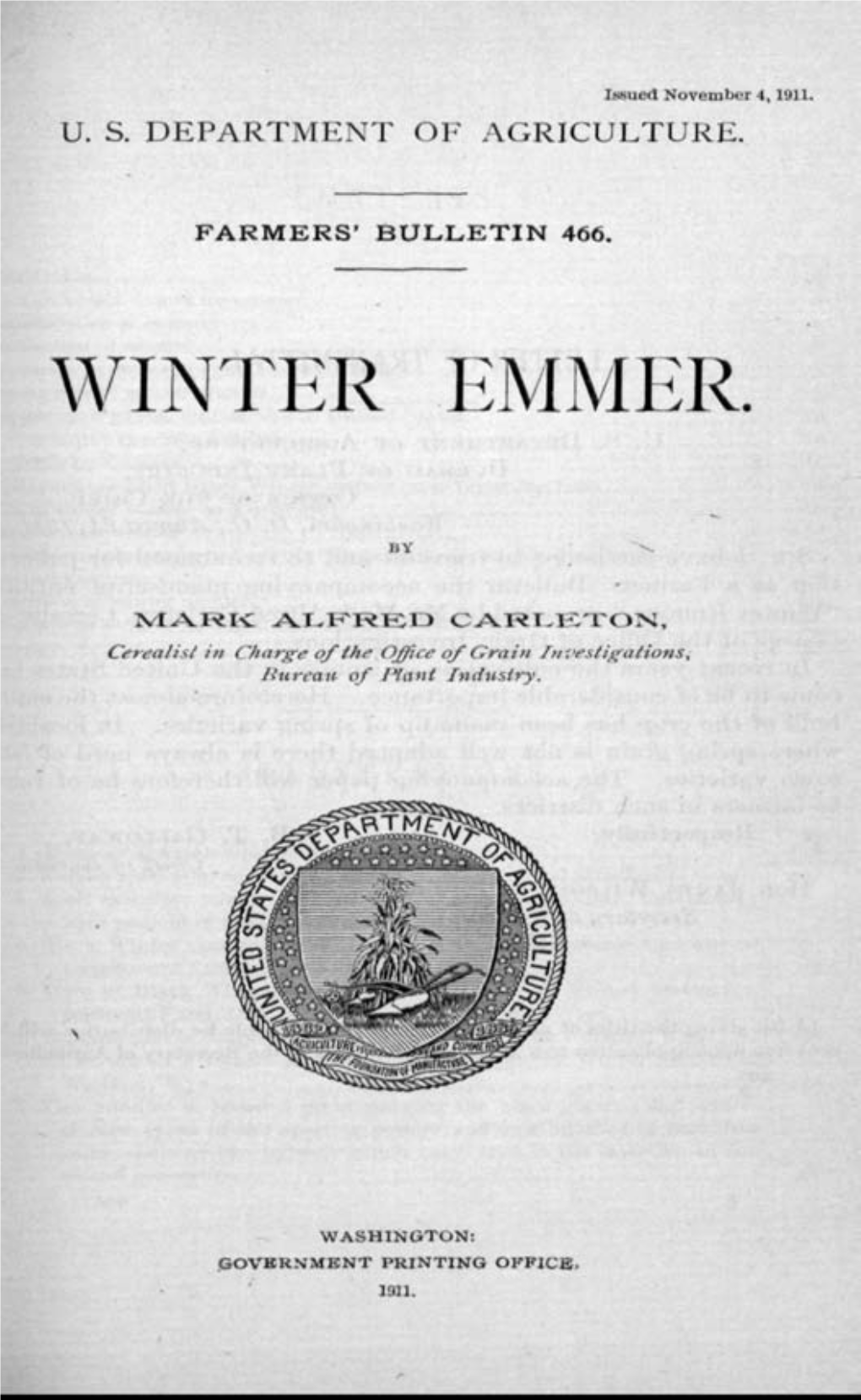 Winter Emmer