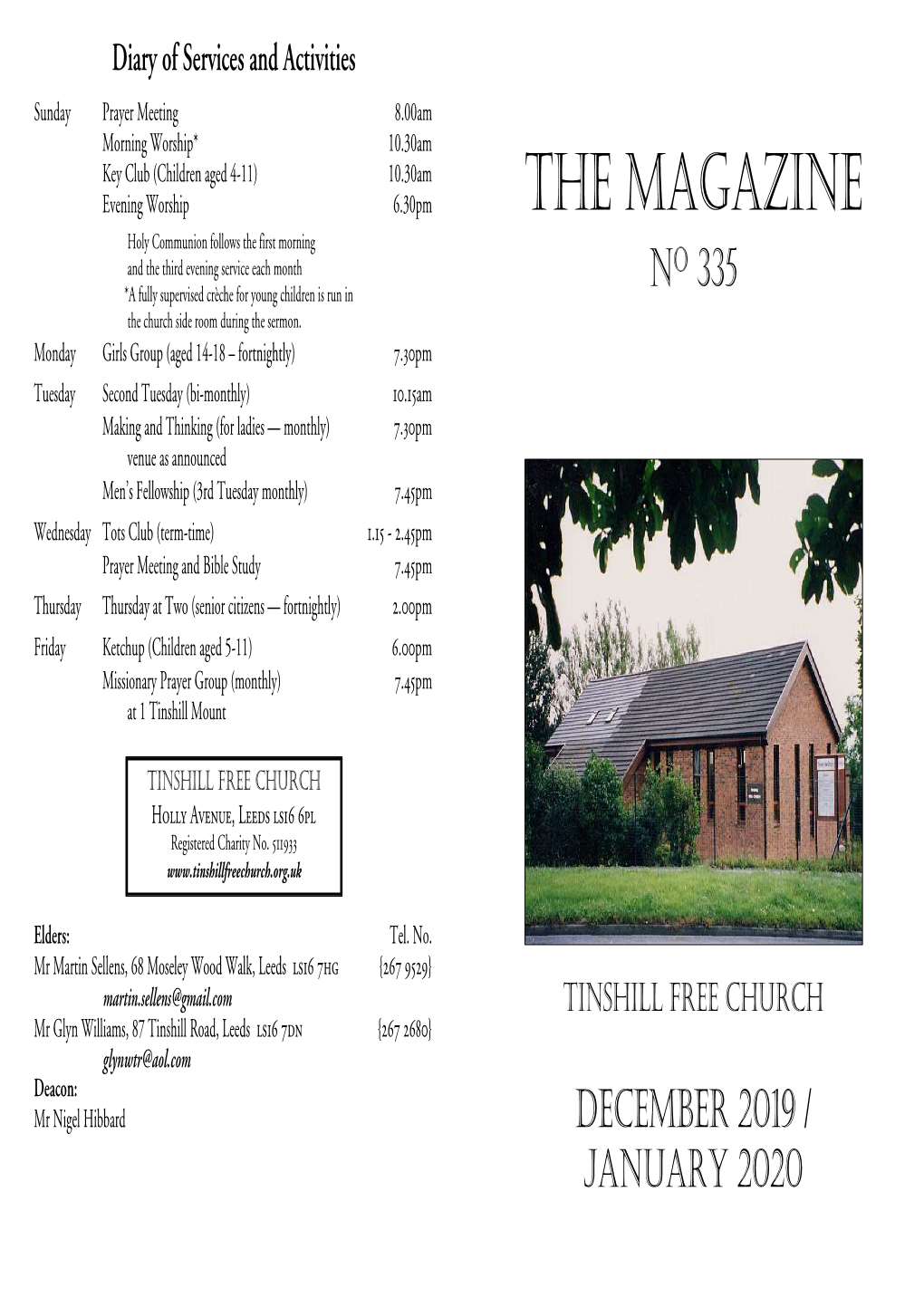 Tinshill Free Church Magazine