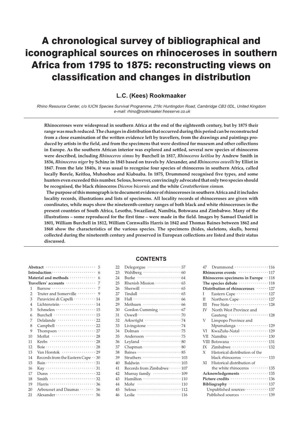 Reconstructing Views on Classification and Changes in Distribution