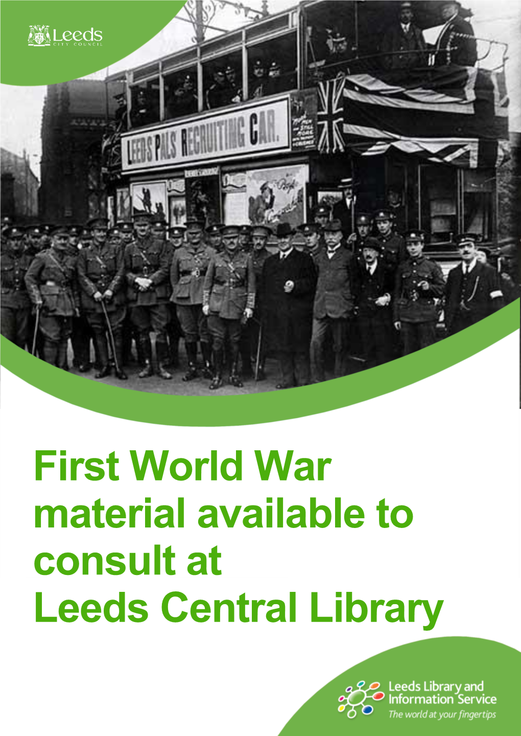 First World War Material Available to Consult at Leeds Central Library