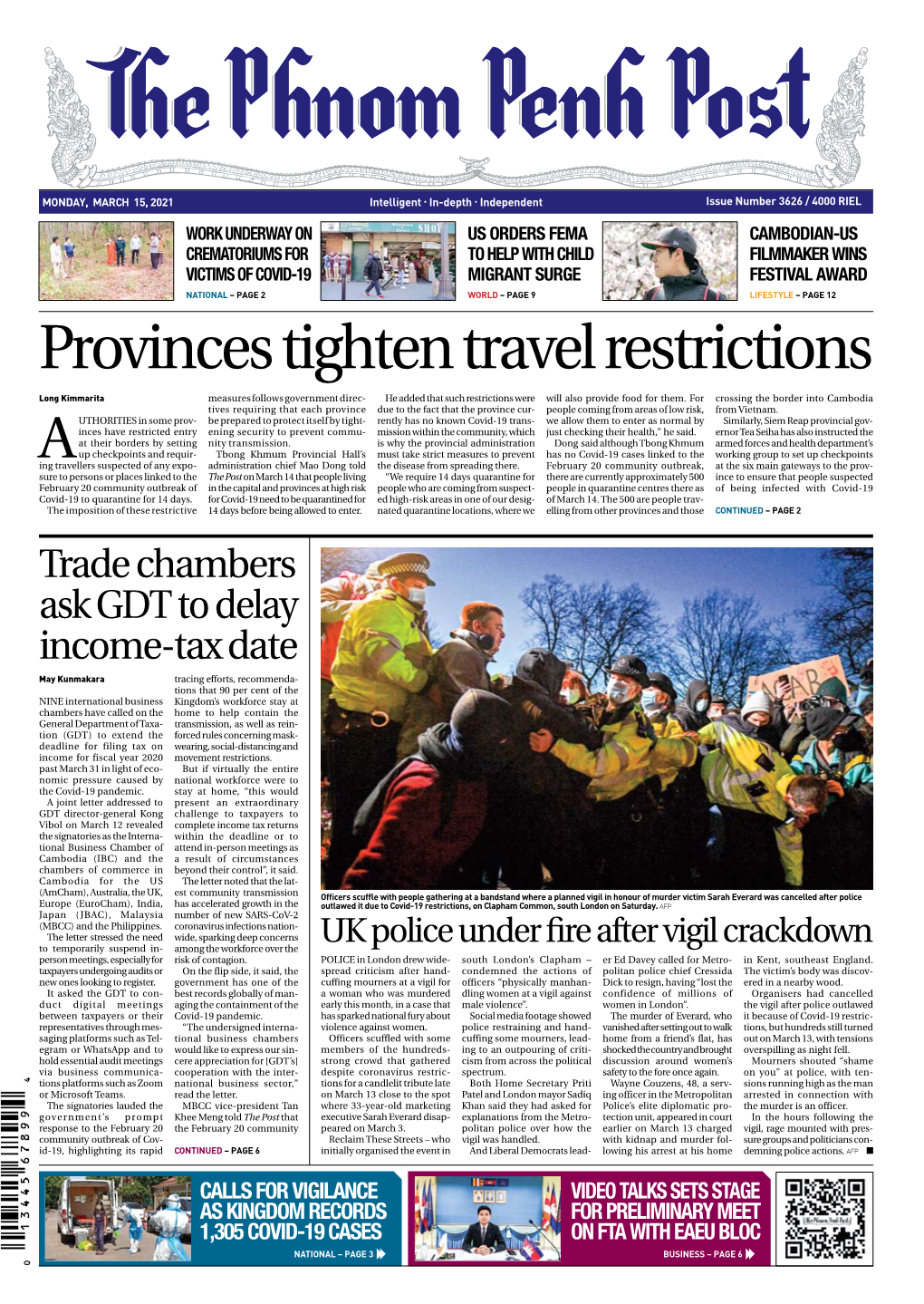 Provinces Tighten Travel Restrictions