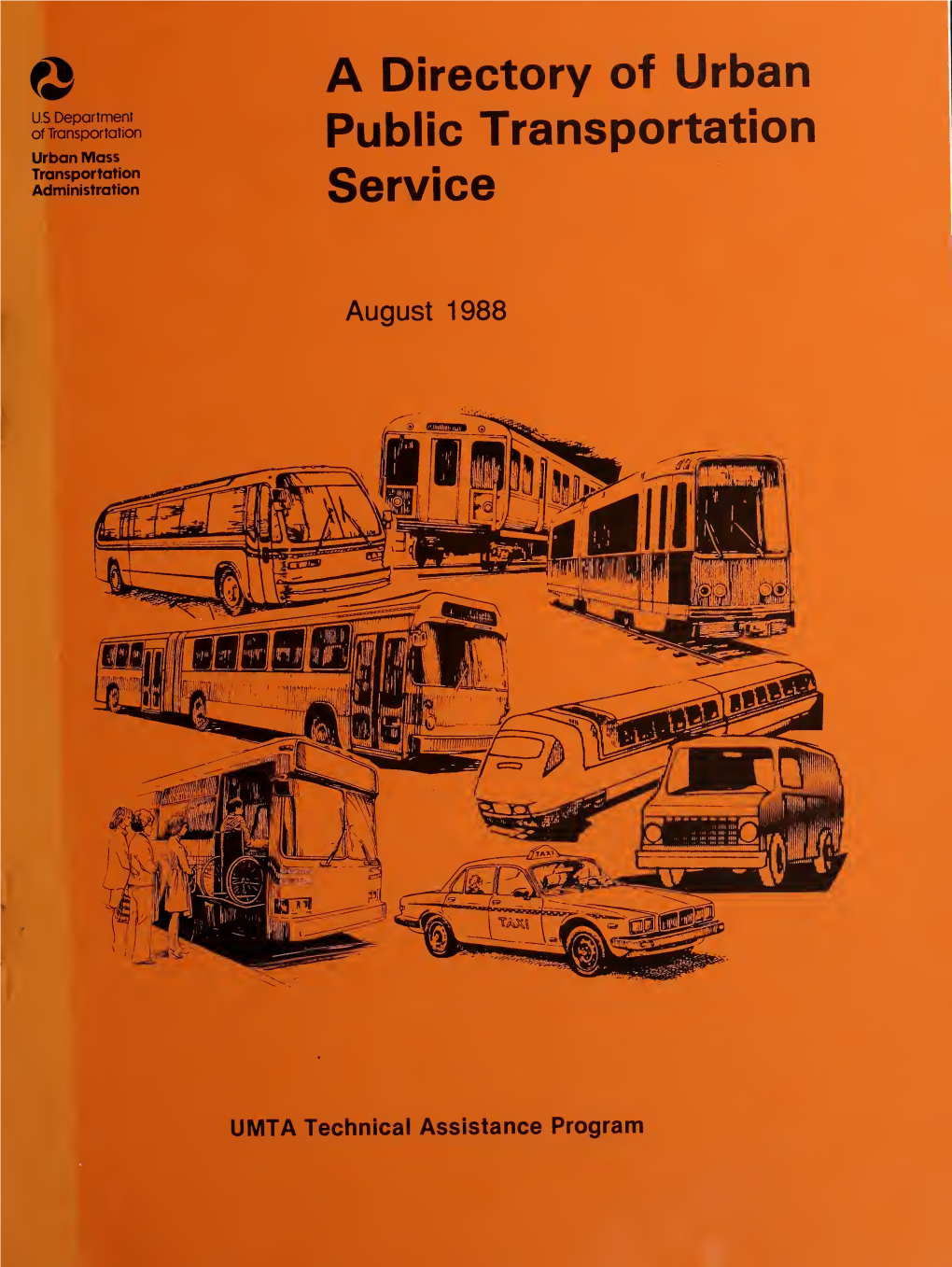 A Directory of Urban Public Transportation Service
