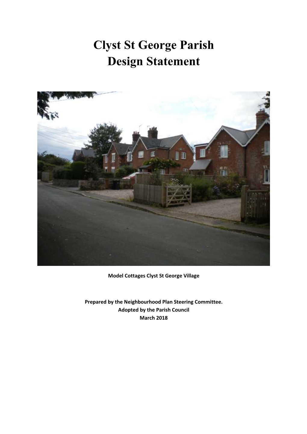 Clyst St George Parish Design Statement