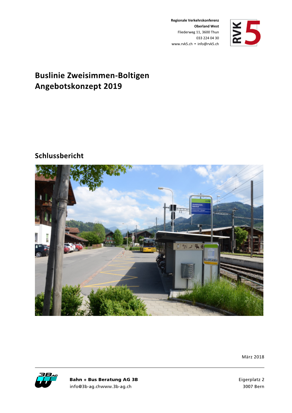 Buslinie Zweisimmen-Boltigen Angebotskonzept 2019