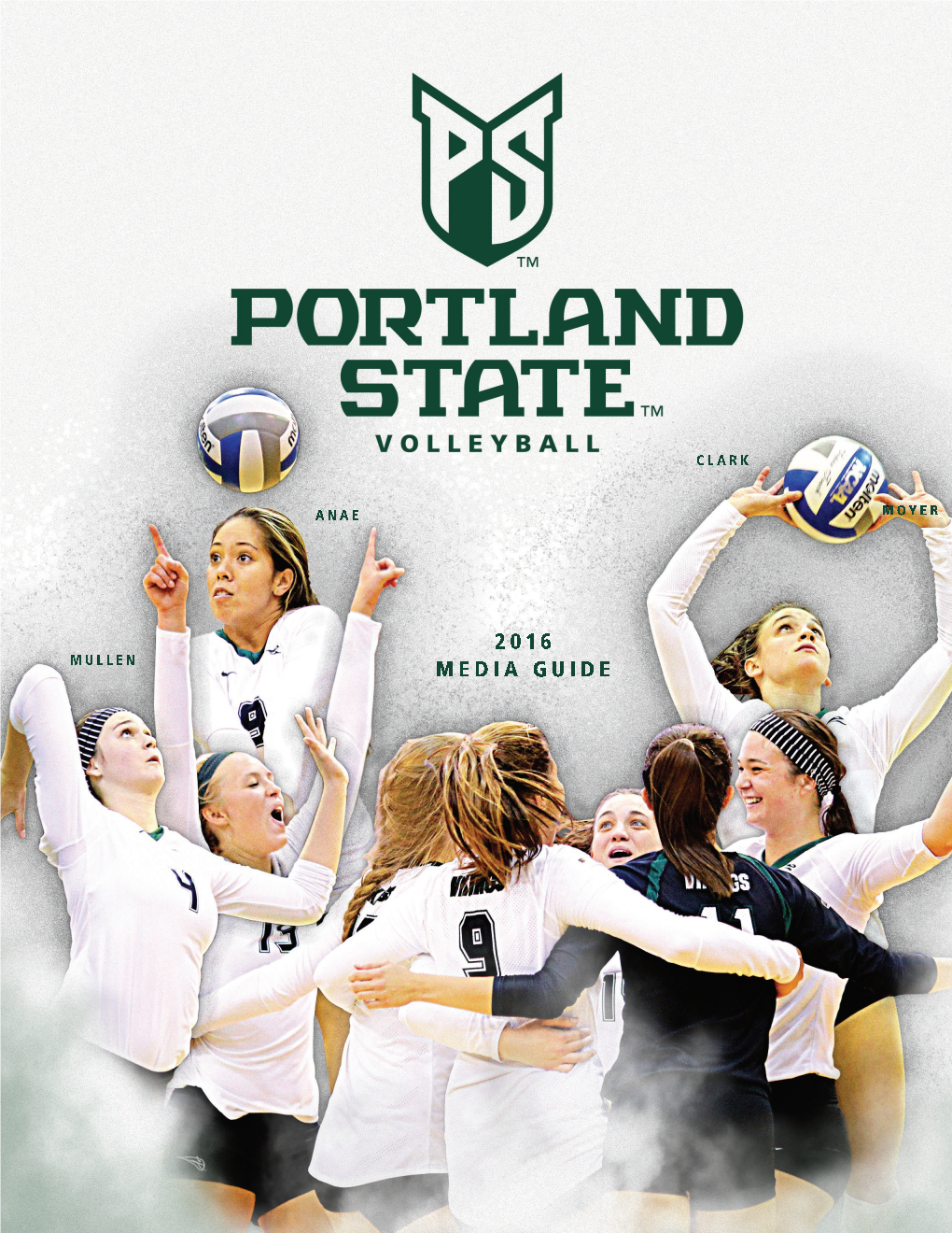 2016 Portland State Volleyball Media Guide