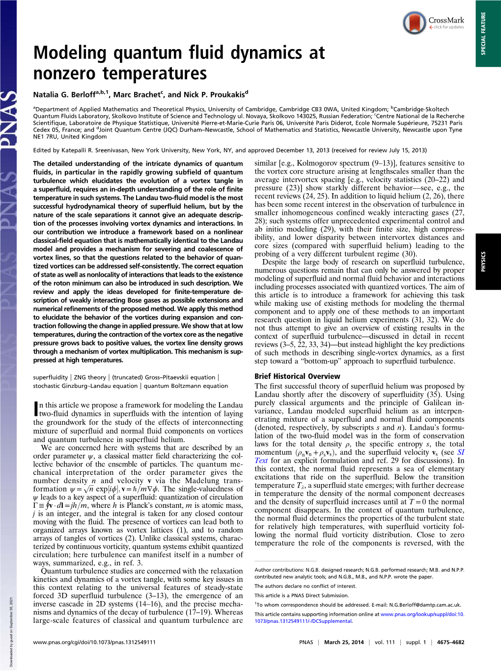 Modeling Quantum Fluid Dynamics at Nonzero Temperatures