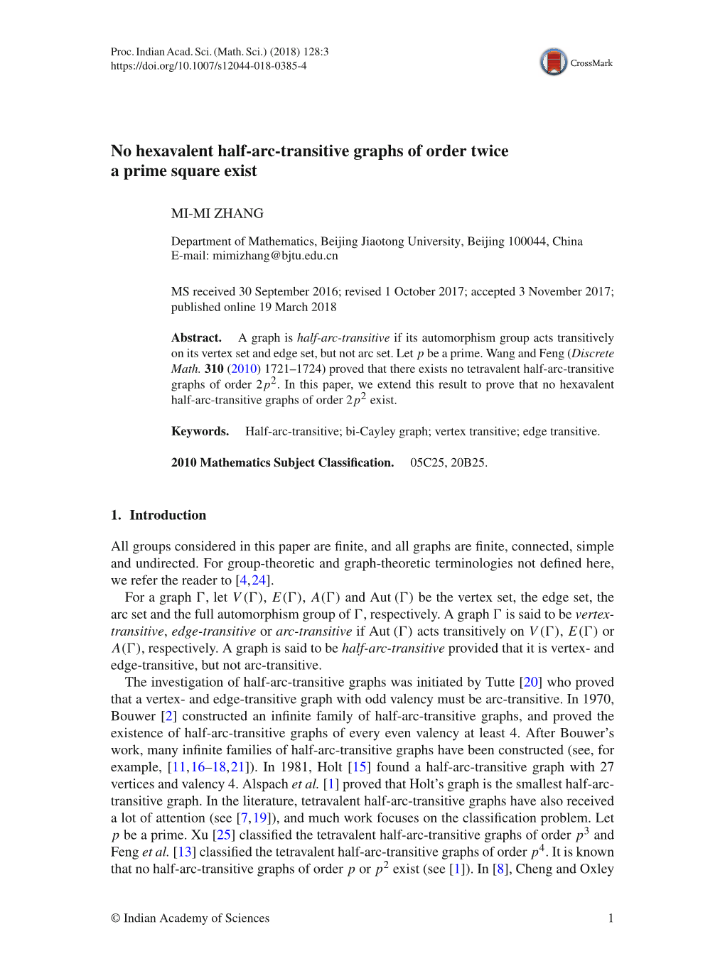 No Hexavalent Half-Arc-Transitive Graphs of Order Twice a Prime Square Exist