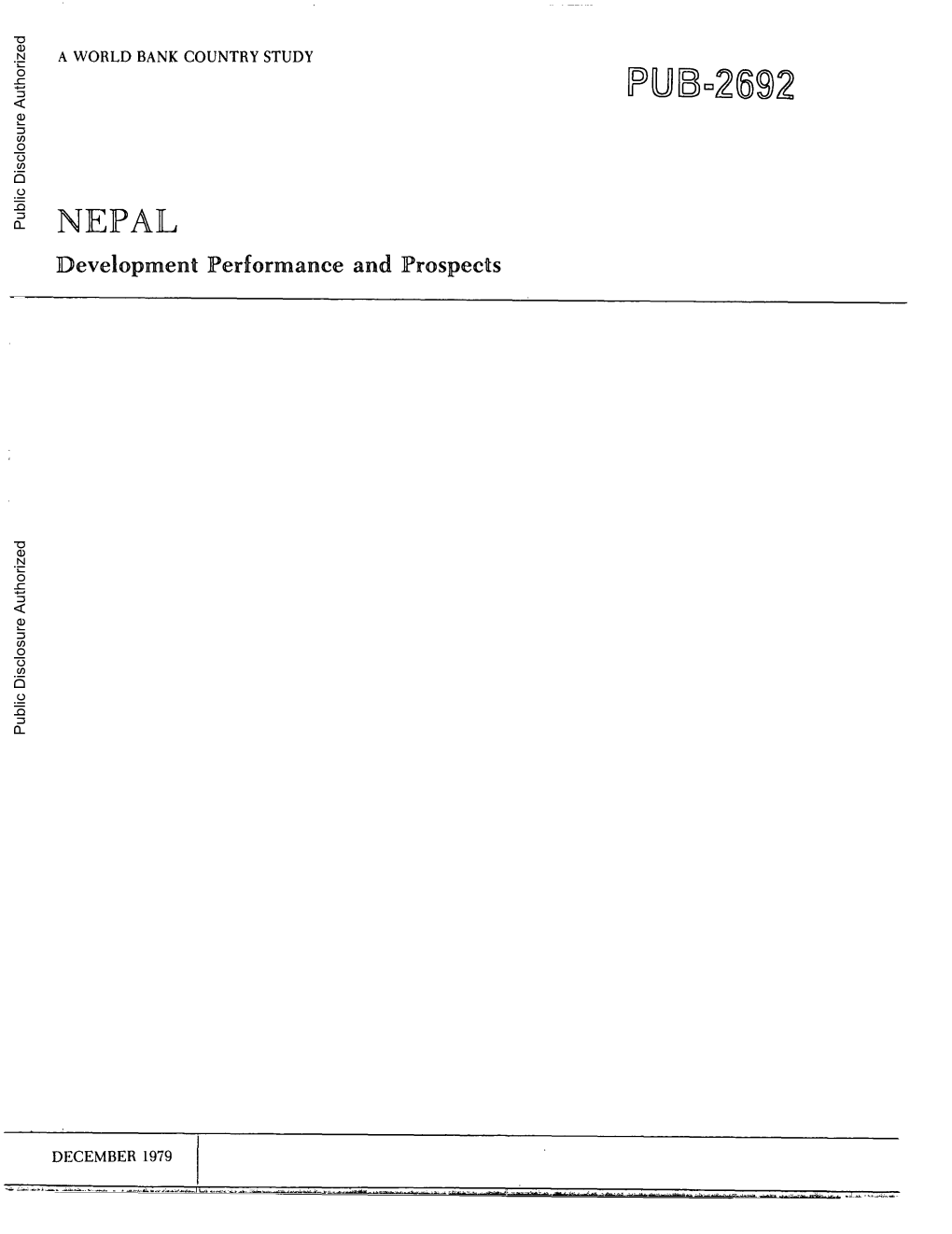 World Bank Document