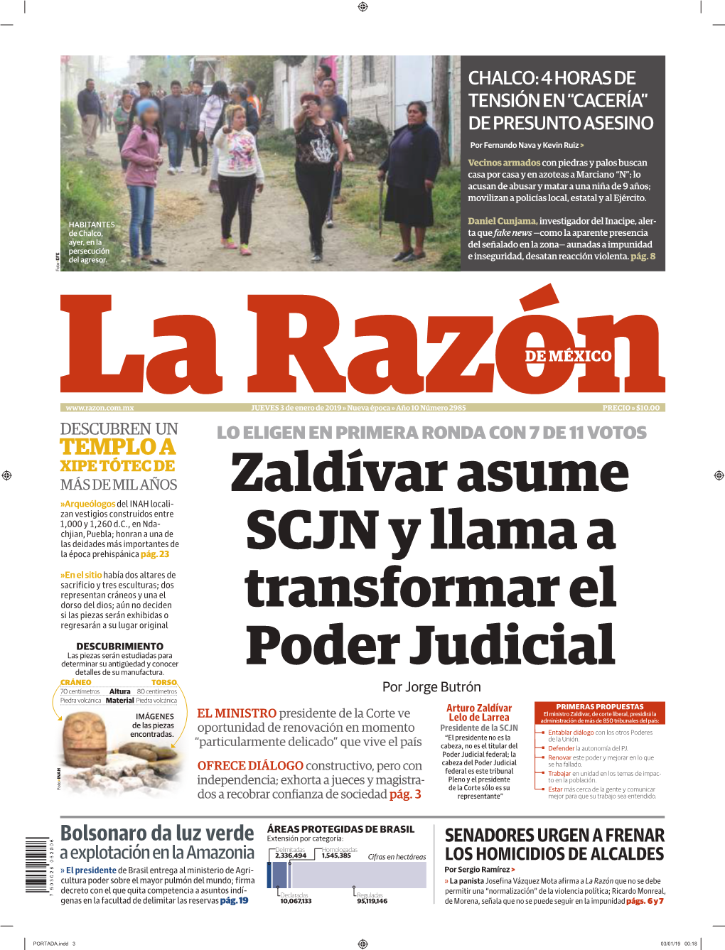 Zaldívar Asume SCJN Y Llama a Transformar El Poder Judicial