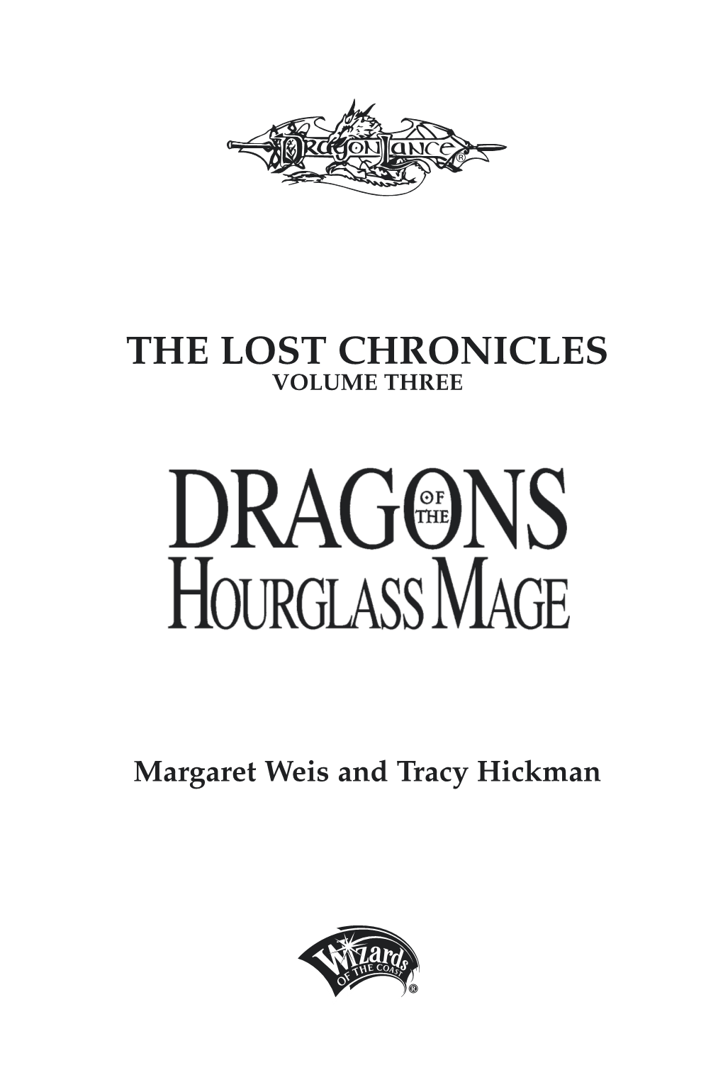 THE LOST CHRONICLES Volume Three