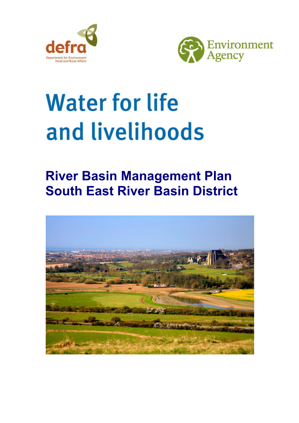 River Basin Management Plan South East River Basin District