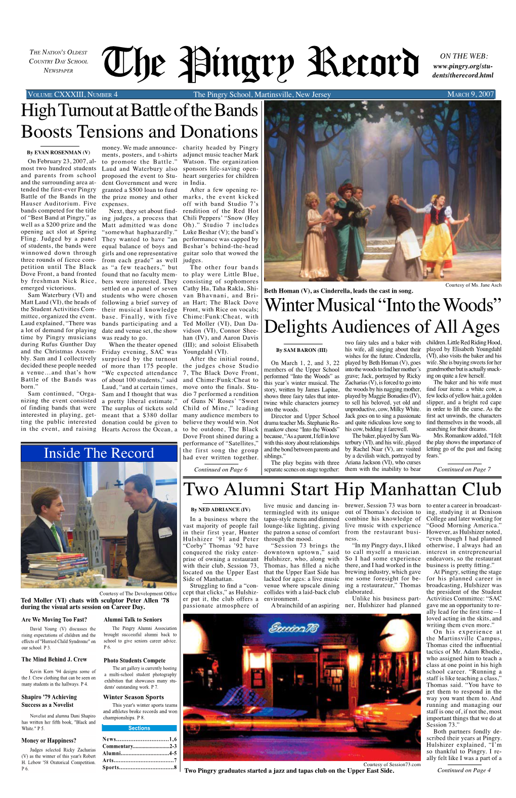 Winter Musical “Into the Woods” Delights Audiences of All Ages