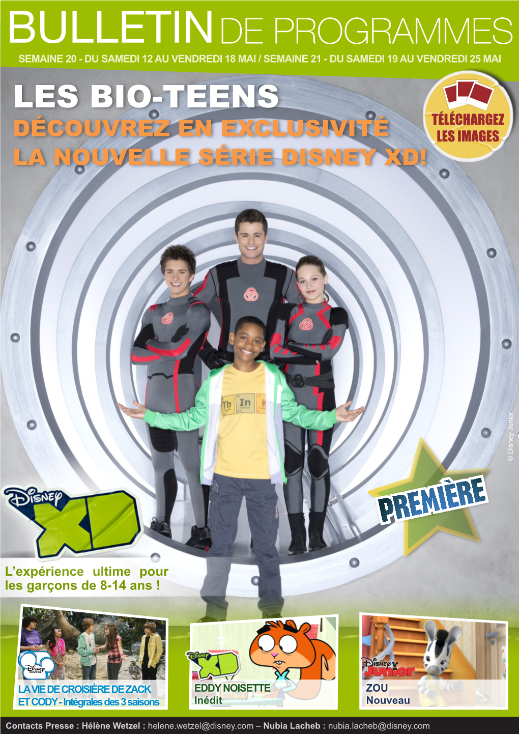 Bulletin Des Programmes Disney Channel / Disney Junior / Disney