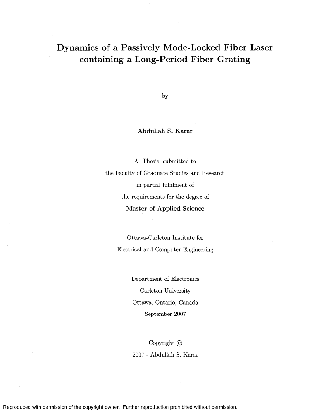 Dynamics of a Passively Mode-Locked Fiber Laser Containing a Long-Period Fiber Grating