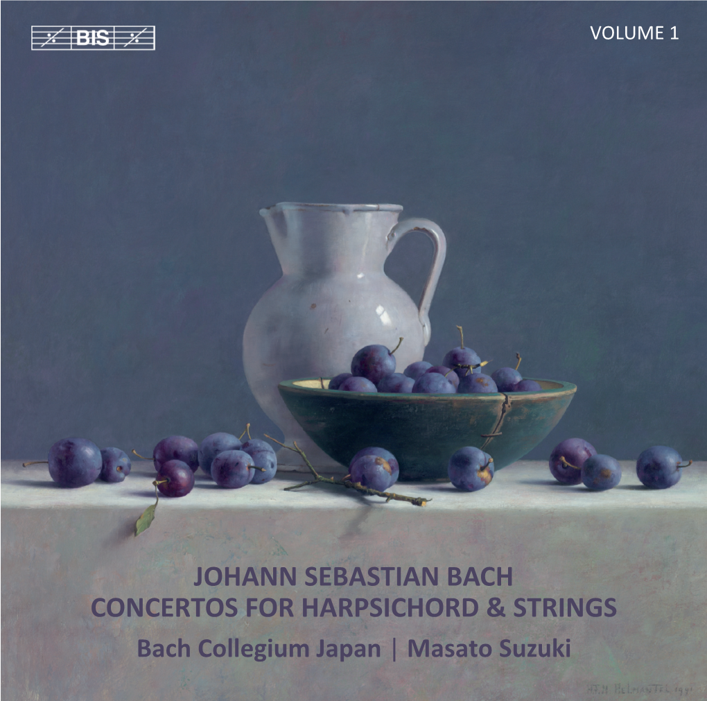 Johann Sebastian Bach Concertos for Harpsichord & Strings