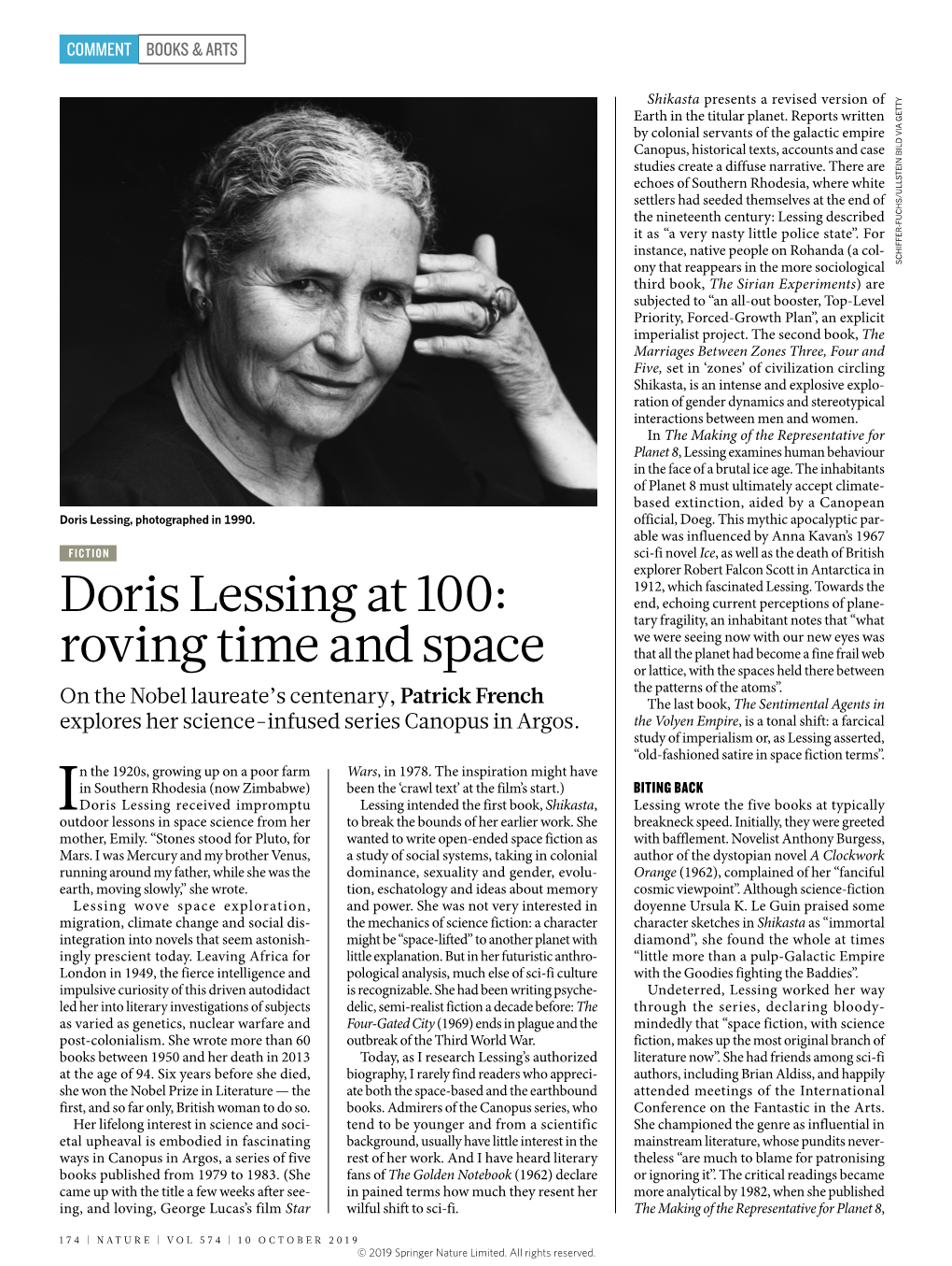 Doris Lessing At