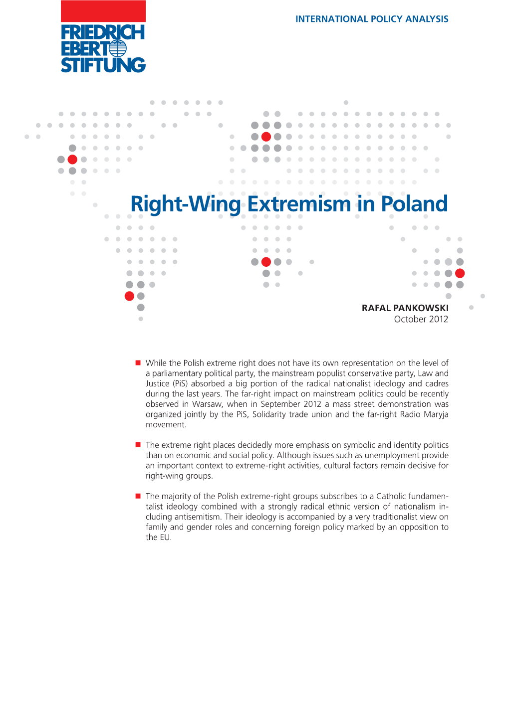 Right-Wing Extremism in Poland