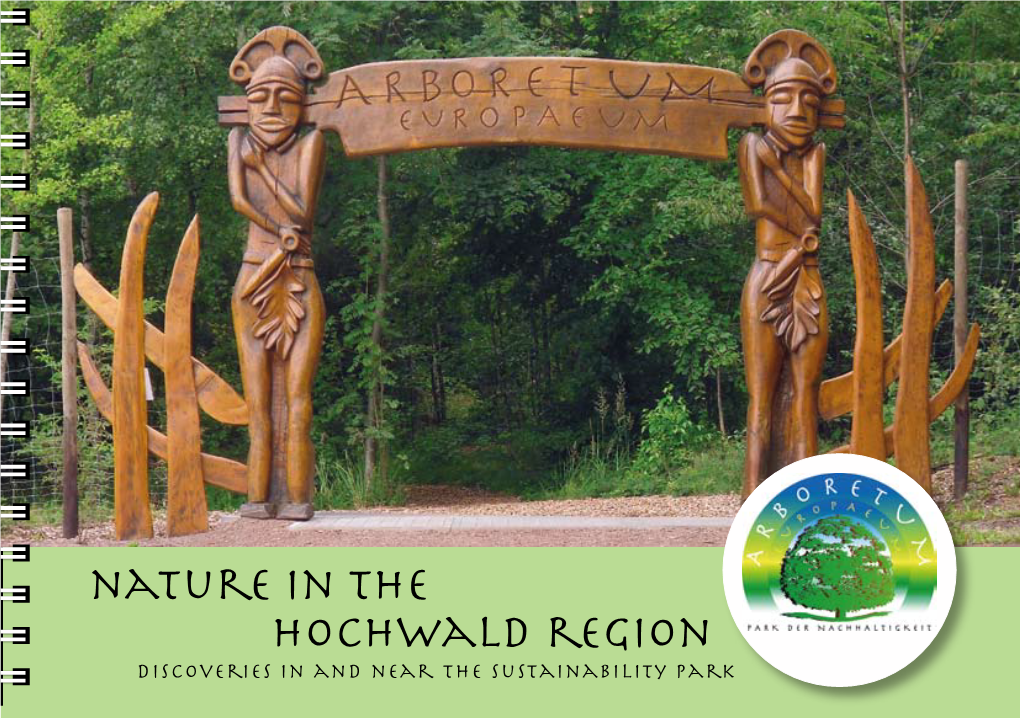 Nature in the Hochwald Region Discoveries in and Near the Sustainability Park Publication Information