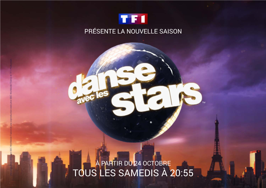 Tous Les Samedis À 20:55 2015 Les Nouveautés Danse Avec Les Stars 2