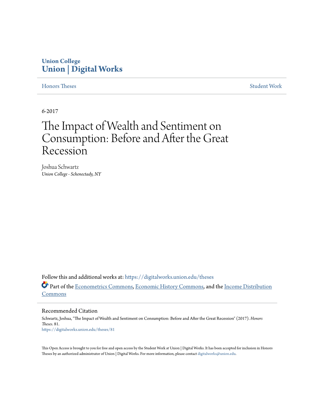 The Impact of Wealth and Sentiment on Consumption: Before and After the Great Recession