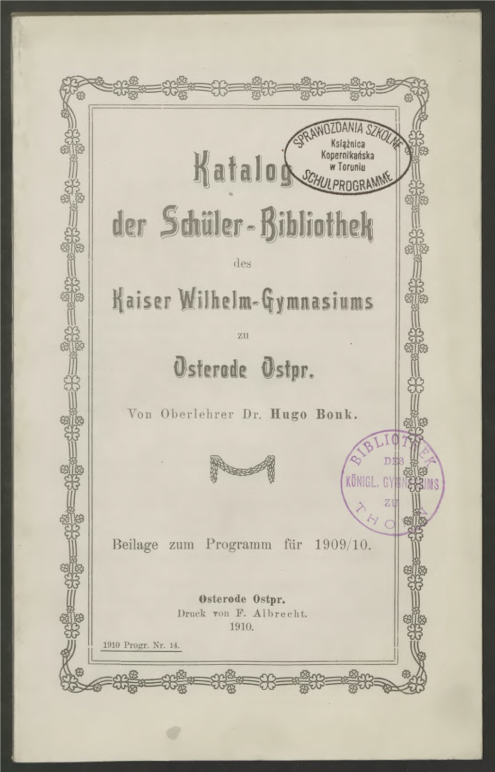 1732 Osterode Katalog 1910 0
