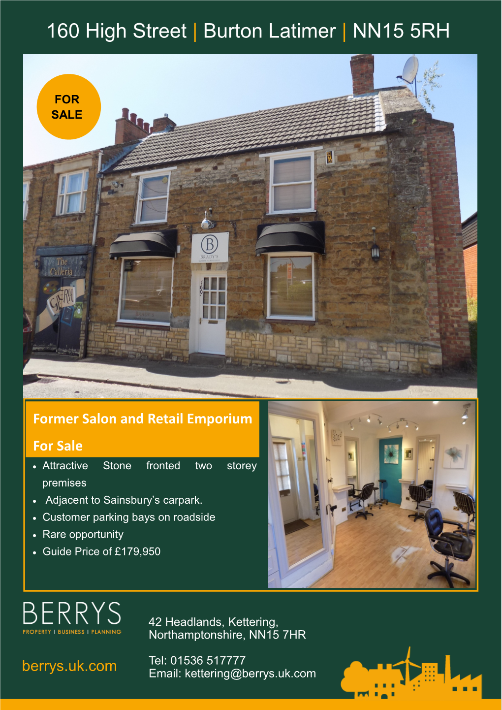 160 High Street | Burton Latimer | NN15 5RH