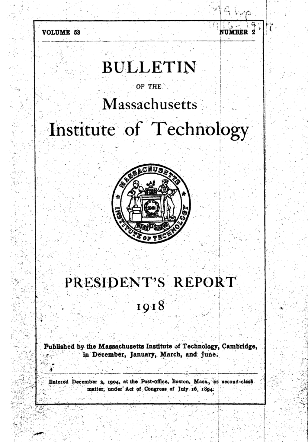 1917 Special Summer Courses Were Offered in All Departments Enabling the Junior Class to Anticipate Some of the Fourth Year Work