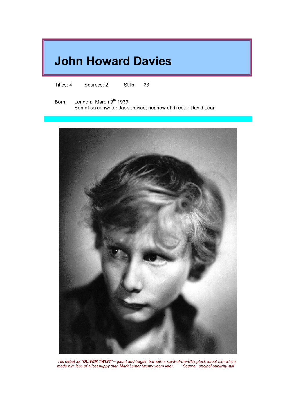 John Howard Davies