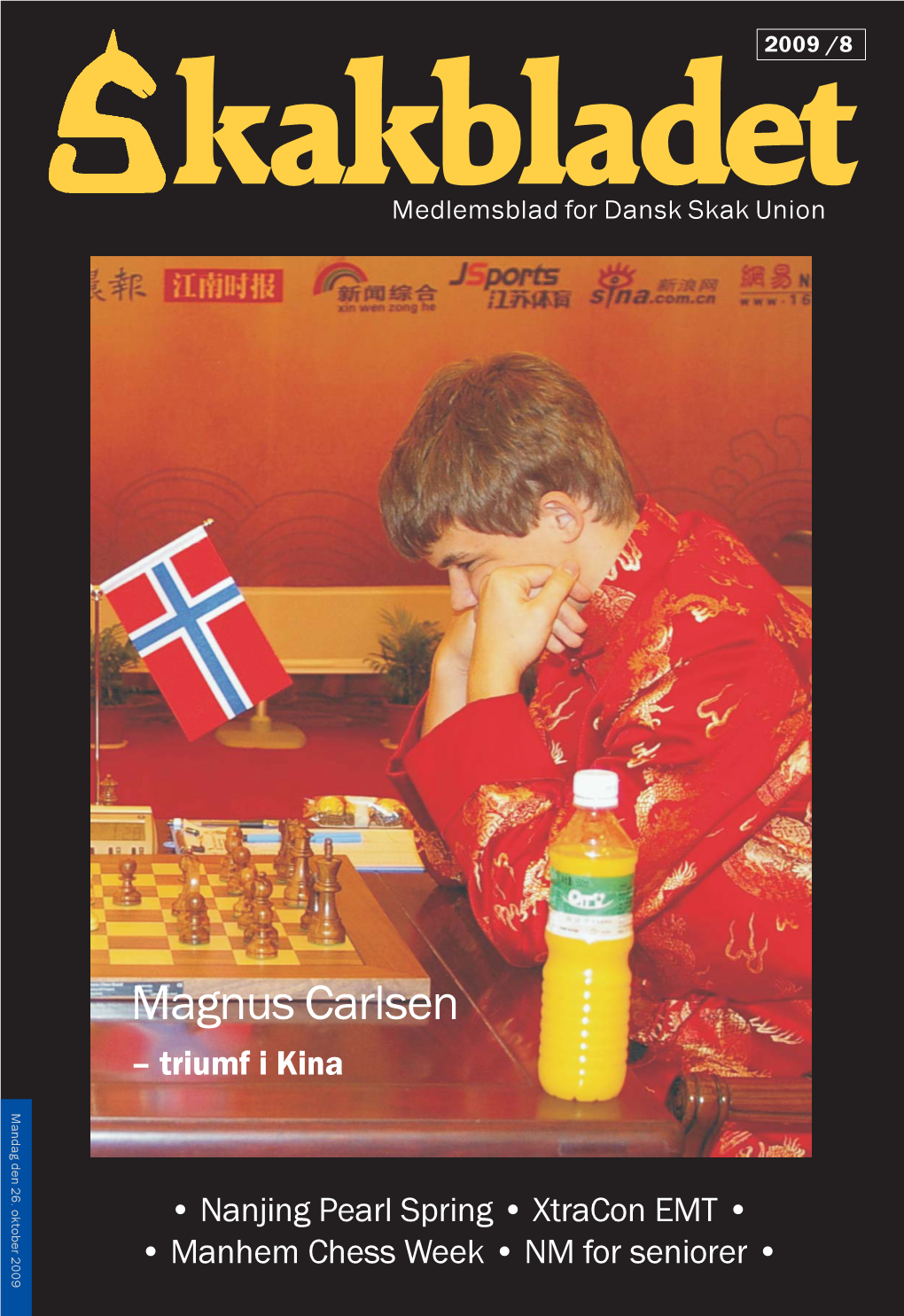 Magnus Carlsen – Triumf I Kina Mandag Den 26