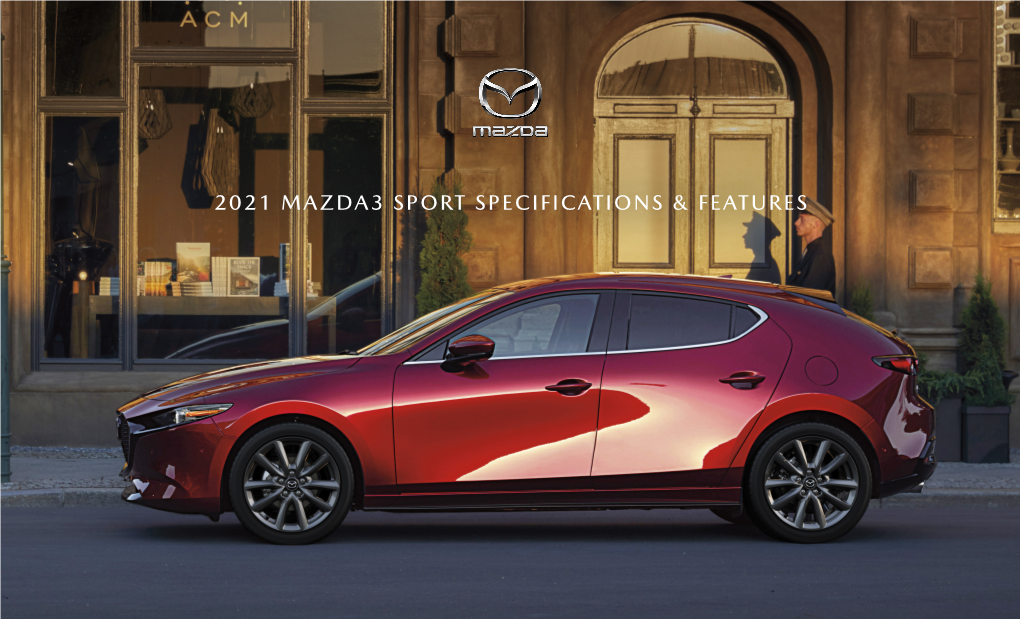 2021 Mazda3 Sport Specifications & Features