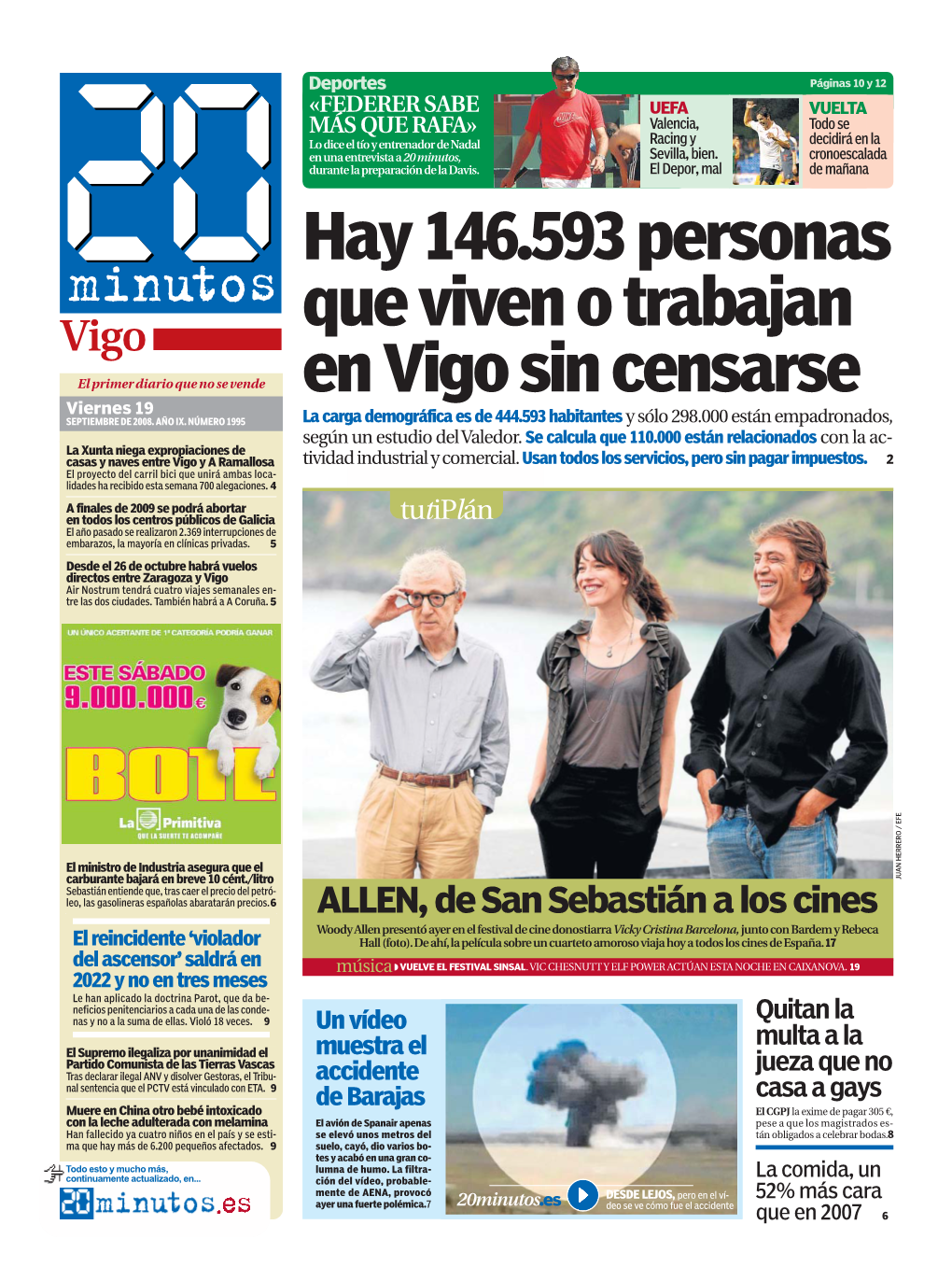 Hay 146.593 Personas Que Viven O Trabajan En Vigo Sin Censarse