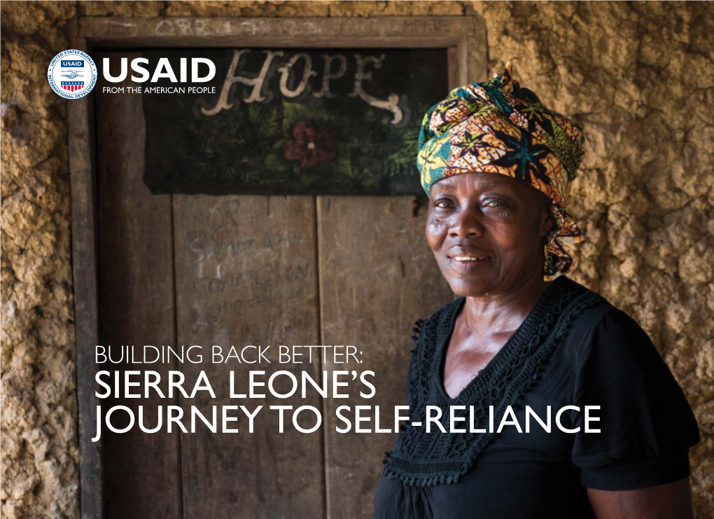 Sierra Leone's Journey to Self Reliance