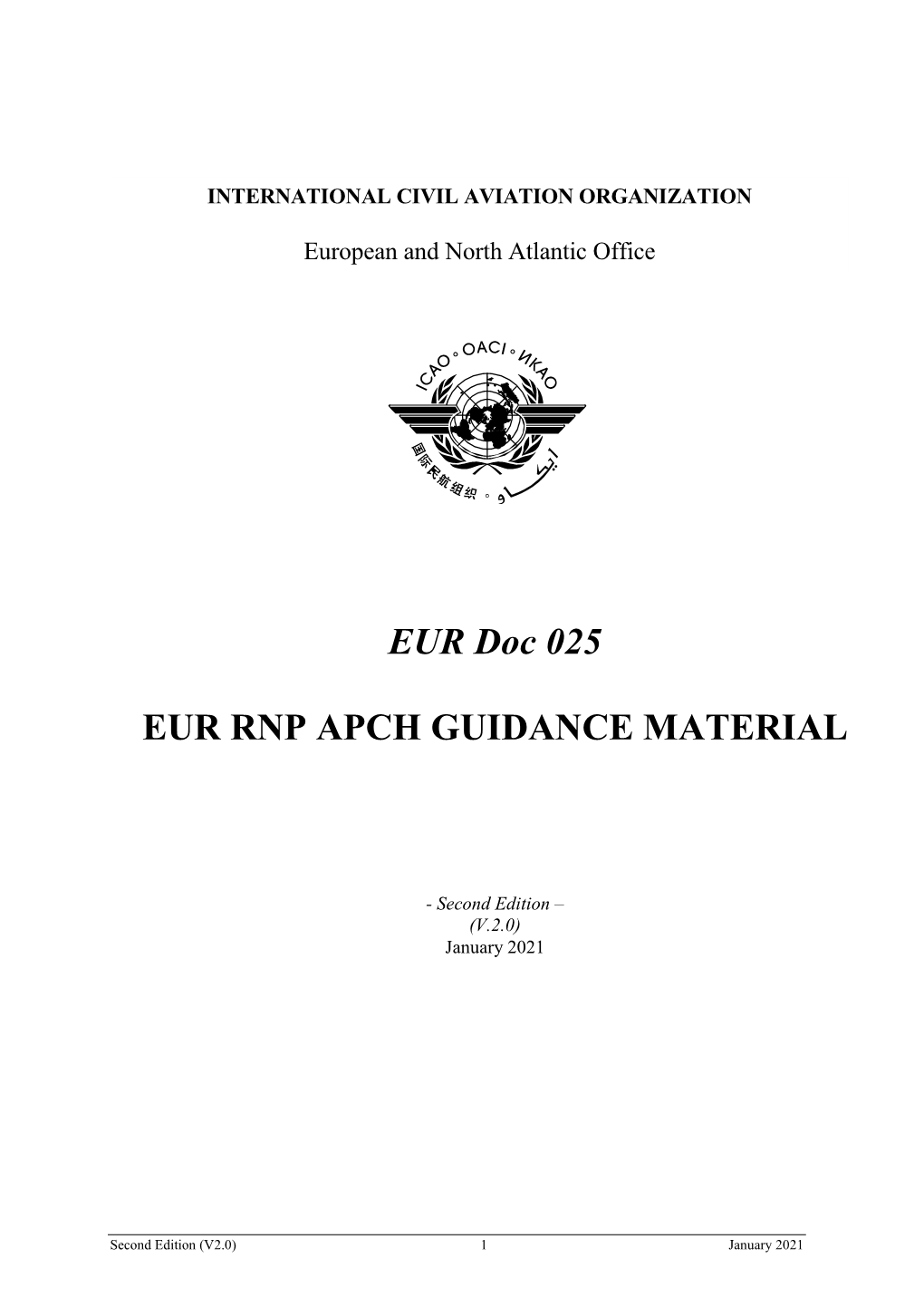EUR Doc 025 EUR RNP APCH GUIDANCE MATERIAL