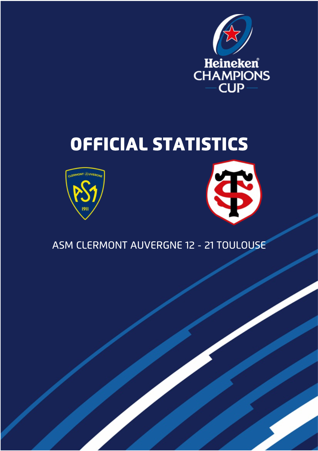 Official Match Statistics