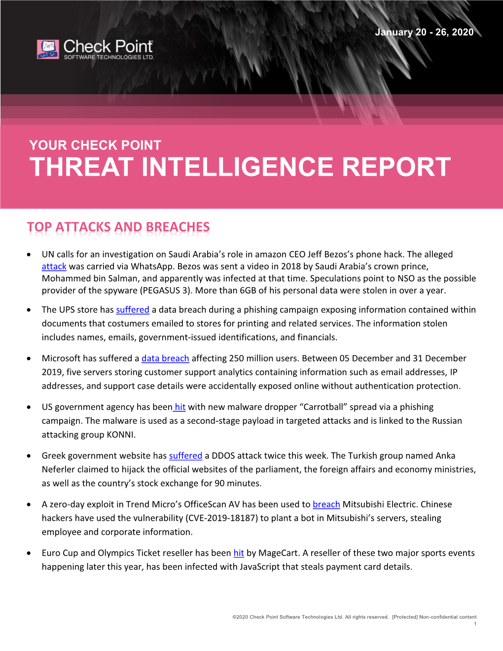 Threat Intelligence Bulletin