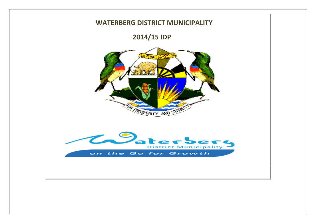 Waterberg District Municipality 2014/15