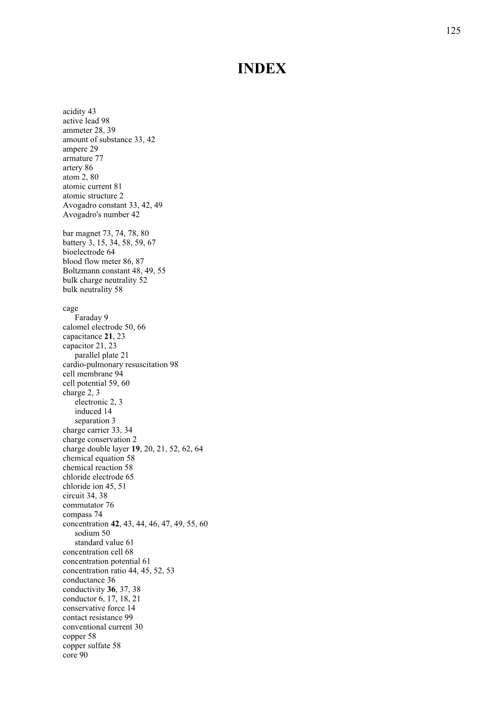 Amount of Substance 33, 42