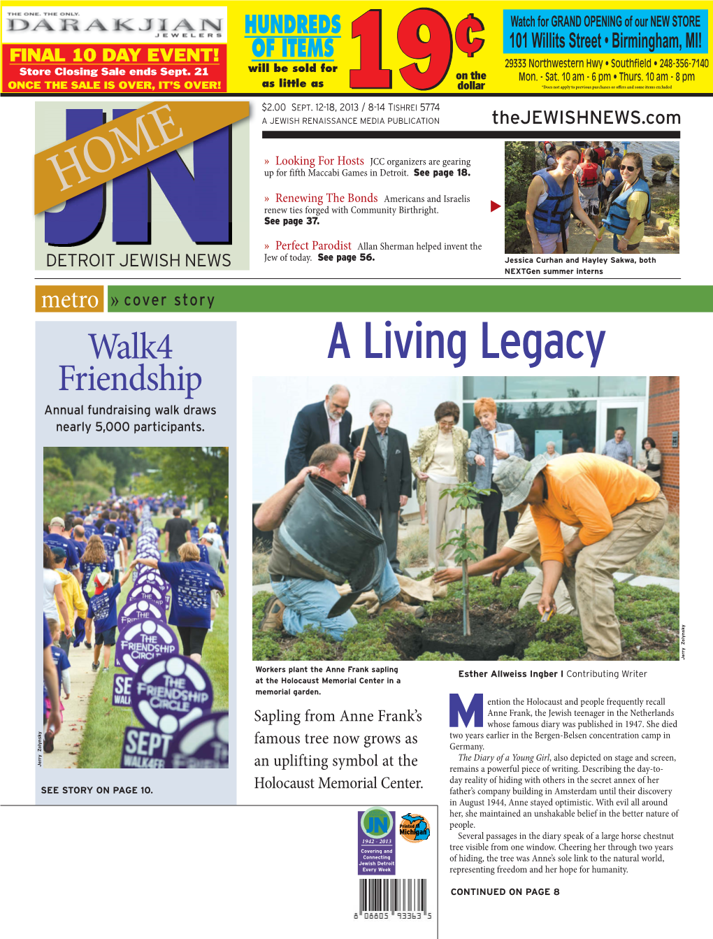 A Living Legacy Friendship Annual Fundraising Walk Draws Nearly 5,000 Participants