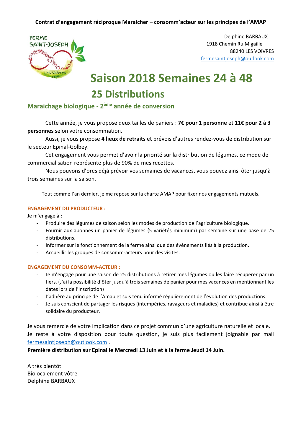 Saison 2018 Semaines 24 À 48