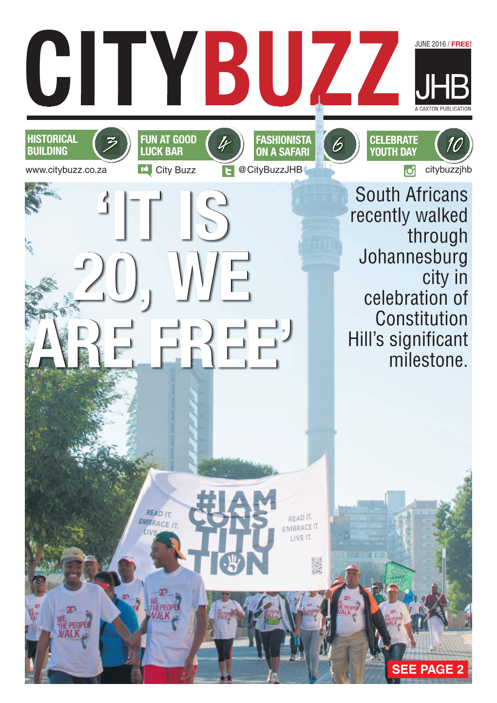 South Africans Recently Walked Through Johannesburg City In