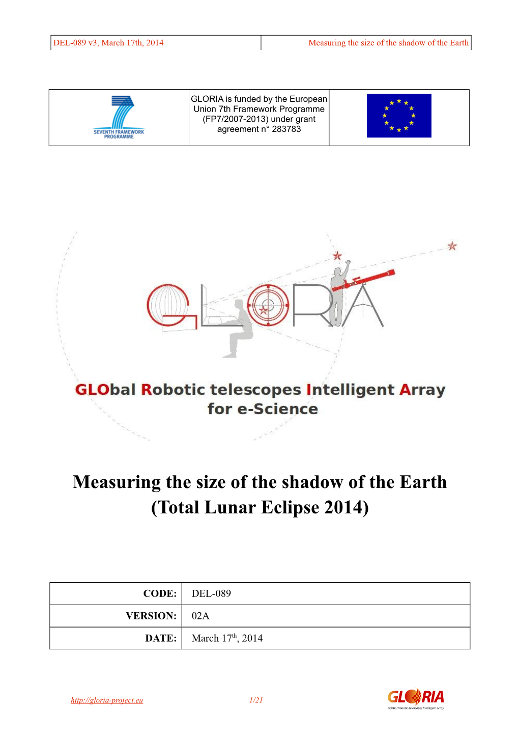 Total Lunar Eclipse 2014)