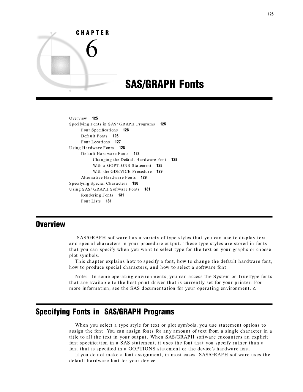 SAS/GRAPH Fonts