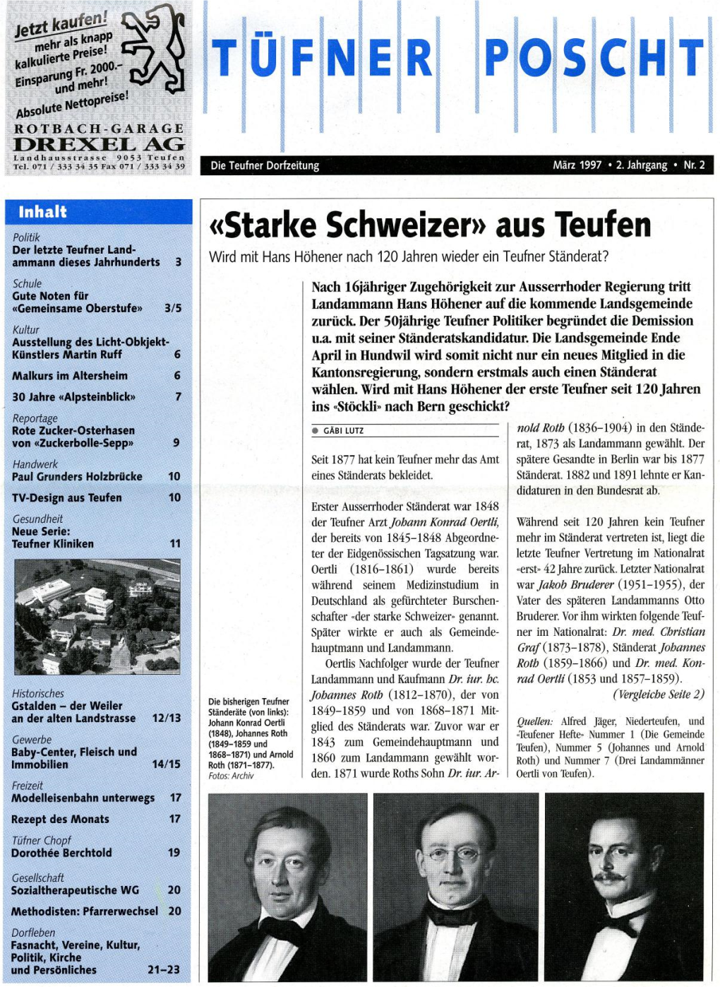 Tüüfner Poscht Ausgabe 02 / 1997